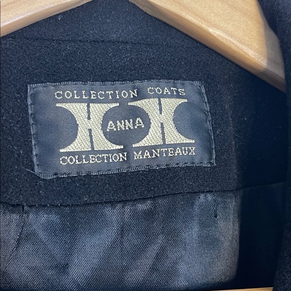 Vintage Anna Collection Duster Coat | Sleek Black | Full Length SMALL - Picture 4 of 10